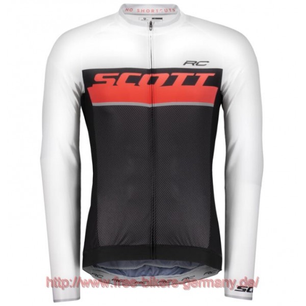 2018 Scott RC PRO fiery rot Fahrradtrikot Langarm 2018 Scott RC PRO fiery rot Fahrradtrikot Langarm