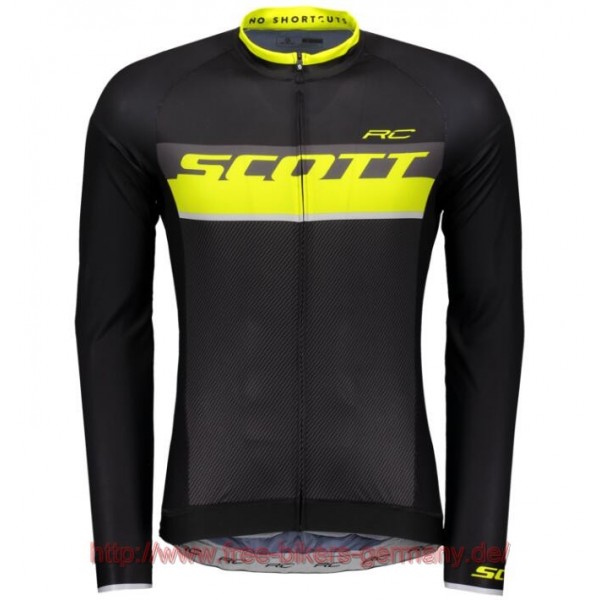 2018 Scott RC PRO sulphur gelb Fahrradtrikot Langarm 2018 Scott RC PRO sulphur gelb Fahrradtrikot Langarm