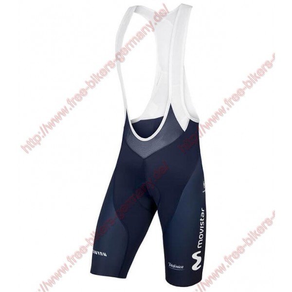Radsport MOVISTAR TEAM 2018 Damen Trägerhosen Set Radsport MOVISTAR TEAM 2018 Damen Trägerhosen Set
