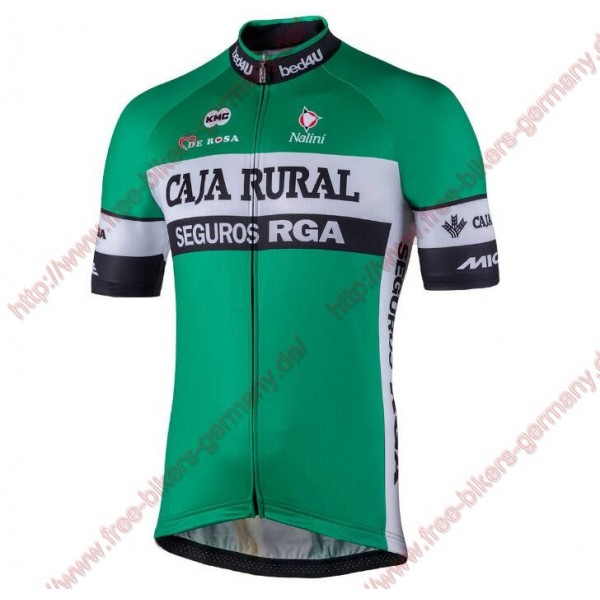 Radsport Caja Rural 2018 Trikot Kurzarm Radsport Caja Rural 2018 Trikot Kurzarm