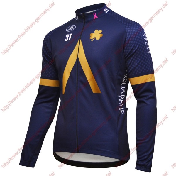 Radsport Aqua Blue Sport 2018 Trikot Langarm Radsport Aqua Blue Sport 2018 Trikot Langarm