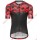 Radsport Bioracer Spitfire Fishbone Rot 2018 Trikot Kurzarm