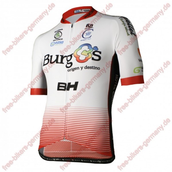 Radsport Burgos BH Pro Team 2018 Trikot Kurzarm Radsport Burgos BH Pro Team 2018 Trikot Kurzarm