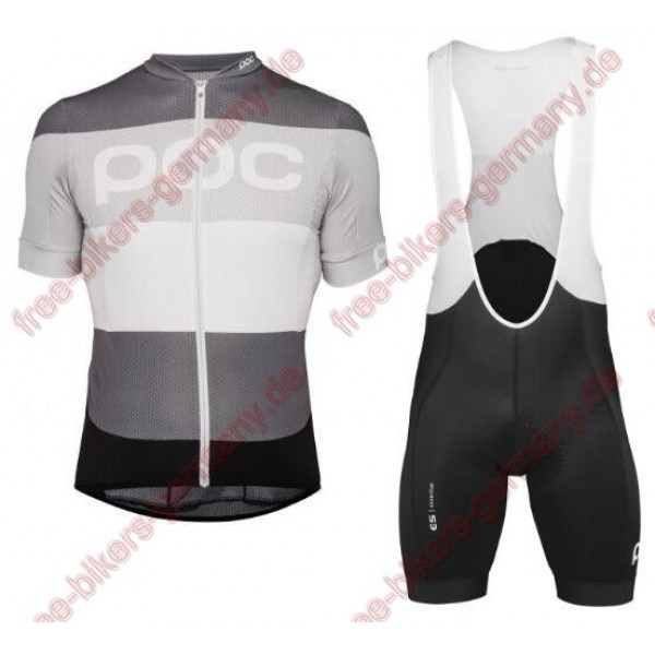 Profiteam 2018 POC Essential steel multi grey Radbekleidung Satz Trikot Kurzarm+Trägerhosen Sets 53856JP Profiteam 2018 POC Essential steel multi grey Radbekleidung Satz Trikot Kurzarm+Trägerhosen Sets 53856JP