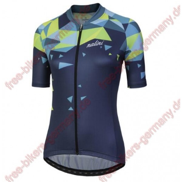 Profiteam 2018 Nalini AHS Chic Blau Damen Trikot Kurzarm 55679PE Profiteam 2018 Nalini AHS Chic Blau Damen Trikot Kurzarm 55679PE