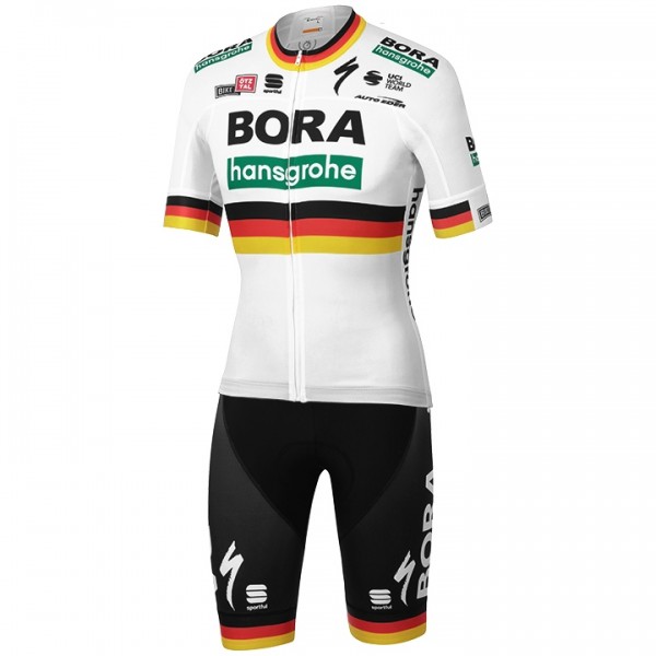 Fahrradbekleidung Radsport 2020 BORA-hansgrohe German Champion Radbekleidung Satz Trikot Kurzarm+Fahrradhose Set Outlet Fahrradbekleidung Radsport 2020 BORA-hansgrohe German Champion Radbekleidung Satz Trikot Kurzarm+Fahrradhose Set Outlet