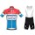 Fahrradbekleidung Radsport 2020 DECEUNINCK QUICK-STEP Luxembourgian Champion Radbekleidung Satz Trikot Kurzarm+Trägerhosen Se