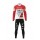 Fahrradbekleidung Radsport 2020 ANDRONI GIOCATTOLI SIDERMEC Set Radbekleidung Trikot Langarm+ Trägerhosen ZHKXV