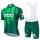 Fahrradbekleidung Radsport 2020 Real Betis Radbekleidung Satz Trikot Kurzarm+Trägerhosen Set Outlet Grün 0IXV1