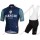 Profiteams BIANCHI MILANO Davoli blue Radbekleidung Satz Trikot Kurzarm+Trägerhosen Set Outlet