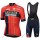 Profiteams Team Bahrain Merida 2019 Radbekleidung Satz Trikot Kurzarm+Trägerhosen Set Outlet