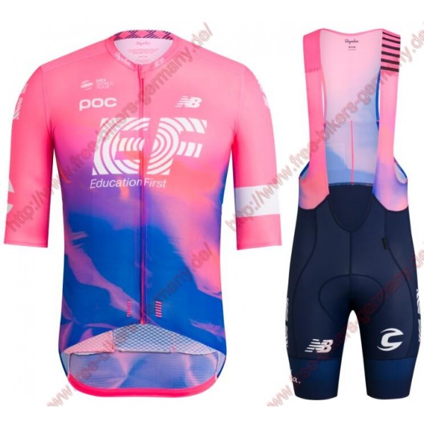 Profiteams EF Education First PRO TEAM AERO 2019 Radbekleidung Satz Trikot Kurzarm+Trägerhosen Set Outlet Profiteams EF Education First PRO TEAM AERO 2019 Radbekleidung Satz Trikot Kurzarm+Trägerhosen Set Outlet