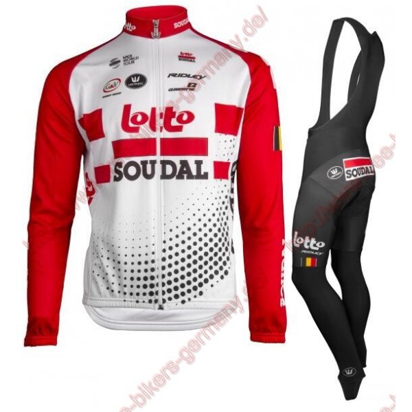 Profiteams Lotto Soudal 2019 Radsport Fahrradbekleidung Trikot Langarm+Lang Trägerhose Profiteams Lotto Soudal 2019 Radsport Fahrradbekleidung Trikot Langarm+Lang Trägerhose