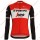Profiteams Trek Segafredo 2019 rot Radsport Trikot Langarm