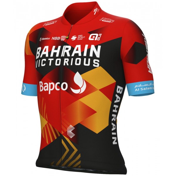 Bahrain Victorious 2023 Radtrikot kurzarm-ALE Bahrain Victorious 2023 Radtrikot kurzarm-ALE