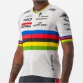 Soudal Quick-Step Straßenrad Weltmeister Regenbogentrikot 2023 Competizione Radtrikot kurzarm Soudal Quick-Step Straßenrad Weltmeister Regenbogentrikot 2023 Competizione Radtrikot kurzarm