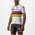 Soudal Quick-Step Straßenrad Weltmeister Regenbogentrikot 2023 Competizione Radtrikot kurzarm Soudal Quick-Step Straßenrad Weltmeister Regenbogentrikot 2023 Competizione Radtrikot kurzarm