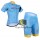2015 Astana Radbekleidung Radtrikot Kurzarm und Fahrradhosen Kurz SDTI292