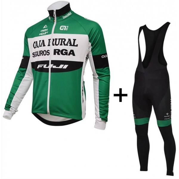 2015 Caja Rural Fahrradbekleidung Radtrikot Satz Langarm und Lange Trägerhose KMZA425 2015 Caja Rural Fahrradbekleidung Radtrikot Satz Langarm und Lange Trägerhose KMZA425