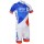 2015 FDJ Radbekleidung Radtrikot Kurzarm und Fahrradhosen Kurz IMFH948