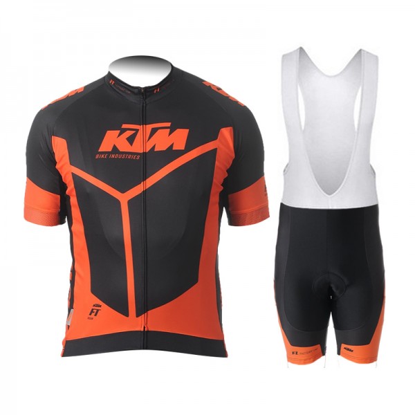 2015 KTM Proteam Schwarz orange Fahrradbekleidung Satz Fahrradtrikot Kurzarm Trikot und Kurz Trägerhose BEDS411 2015 KTM Proteam Schwarz orange Fahrradbekleidung Satz Fahrradtrikot Kurzarm Trikot und Kurz Trägerhose BEDS411