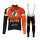 2015 ktm latr Fahrradbekleidung Radtrikot Satz Langarm und Lange Trägerhose JULA371