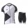2015 KTM Radbekleidung Radtrikot Kurzarm und Fahrradhosen Kurz schwarz Weiß OKUX745