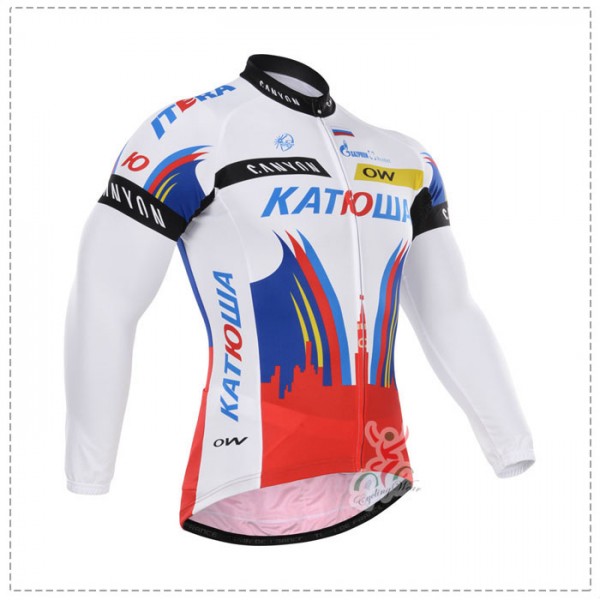 2015 Katusha Fahrradtrikot Langarm HRWD532 2015 Katusha Fahrradtrikot Langarm HRWD532