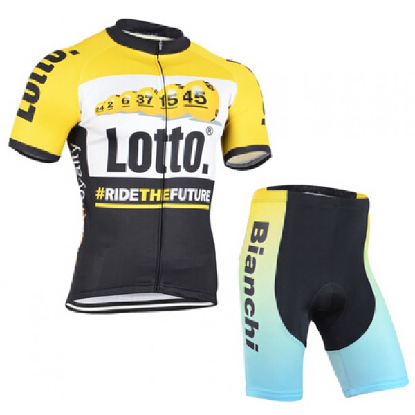 2015 Lotto fahrradbekleidung Satz Radtrikot Kurzarm und Bianchi Kurz Radhose EROK113 2015 Lotto fahrradbekleidung Satz Radtrikot Kurzarm und Bianchi Kurz Radhose EROK113
