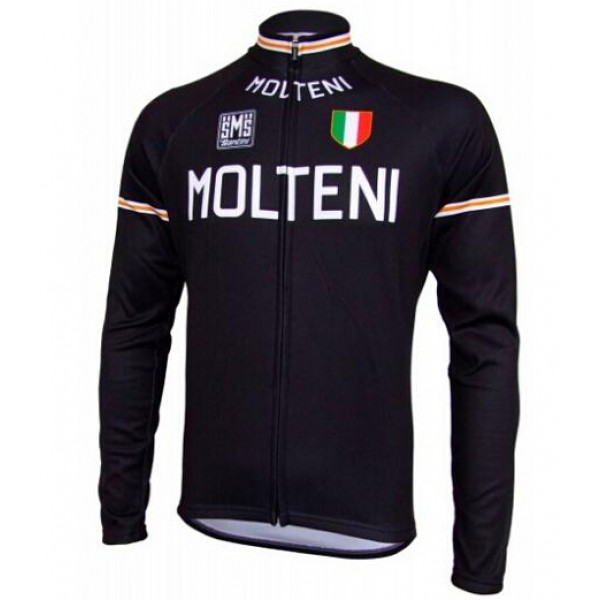 2015 MOLTENI RETRO Long Fahrradtrikot Langarm LCHR464 2015 MOLTENI RETRO Long Fahrradtrikot Langarm LCHR464