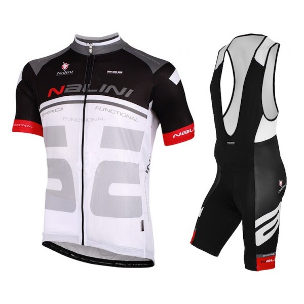 2015 Nalini Bao Schwarz-Weiß Fahrradbekleidung Satz Fahrradtrikot Kurzarm Trikot und Kurz Trägerhose OQOF746 2015 Nalini Bao Schwarz-Weiß Fahrradbekleidung Satz Fahrradtrikot Kurzarm Trikot und Kurz Trägerhose OQOF746