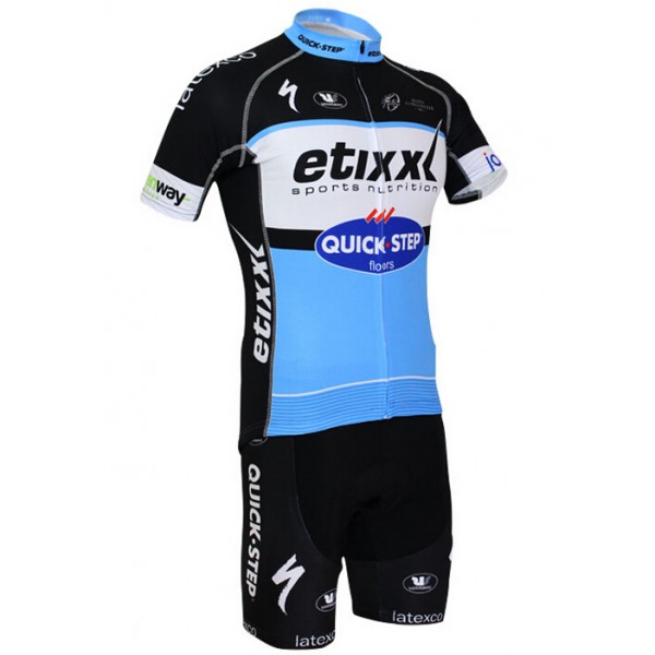 2015 Quick Step Radbekleidung Radtrikot Kurzarm und Fahrradhosen Kurz DYFA738 2015 Quick Step Radbekleidung Radtrikot Kurzarm und Fahrradhosen Kurz DYFA738