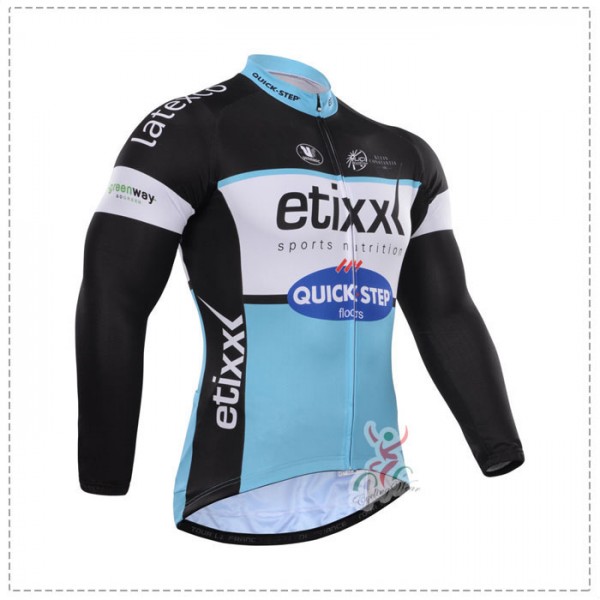 2015 ETIXX-QUICK STEP Fahrradtrikot Langarm GVRL628 2015 ETIXX-QUICK STEP Fahrradtrikot Langarm GVRL628