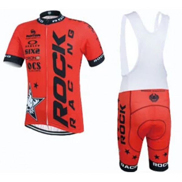 2015 Rock Racing Rot Fahrradbekleidung Satz Fahrradtrikot Kurzarm Trikot und Kurz Trägerhose BUHB803 2015 Rock Racing Rot Fahrradbekleidung Satz Fahrradtrikot Kurzarm Trikot und Kurz Trägerhose BUHB803