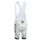 2015 Rock Racing Weiß Kurz Trägerhose MHHB409
