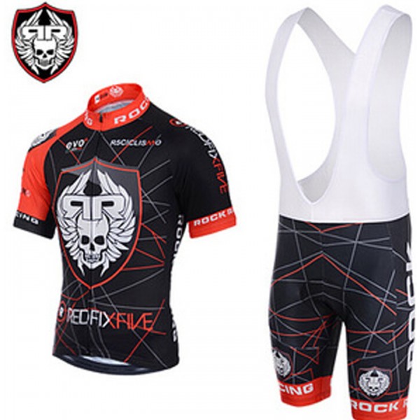 2015 Rock Racing Fahrradbekleidung Satz Fahrradtrikot Kurzarm Trikot und Kurz Trägerhose rot MLXS125 2015 Rock Racing Fahrradbekleidung Satz Fahrradtrikot Kurzarm Trikot und Kurz Trägerhose rot MLXS125