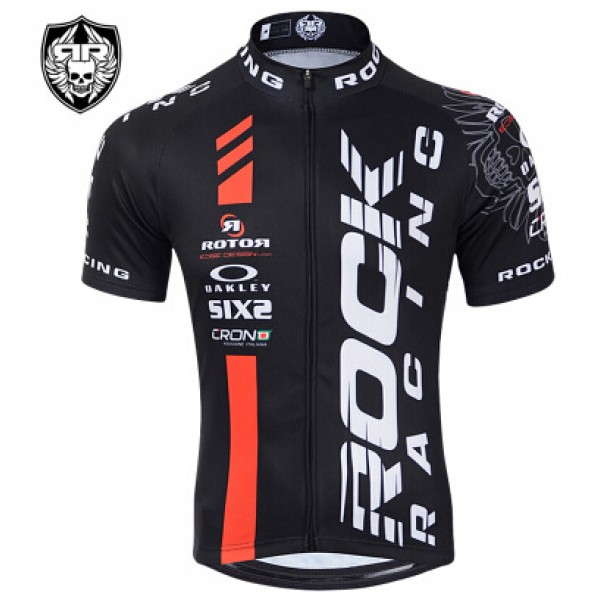 2015 Rock Racing Radtrikot Kurzarm rot schwarz UKRS859 2015 Rock Racing Radtrikot Kurzarm rot schwarz UKRS859