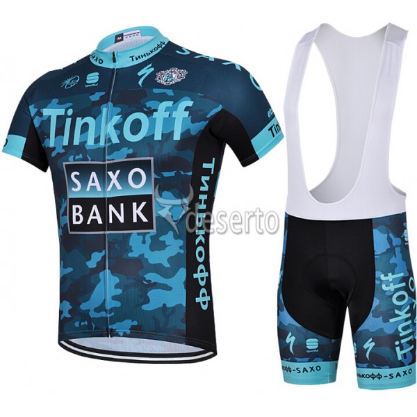2015 Saxo Bank Tinkoff Radtrikot Kurzarm Camouflage Blau und Kurz Trägerhose JCKP314 2015 Saxo Bank Tinkoff Radtrikot Kurzarm Camouflage Blau und Kurz Trägerhose JCKP314