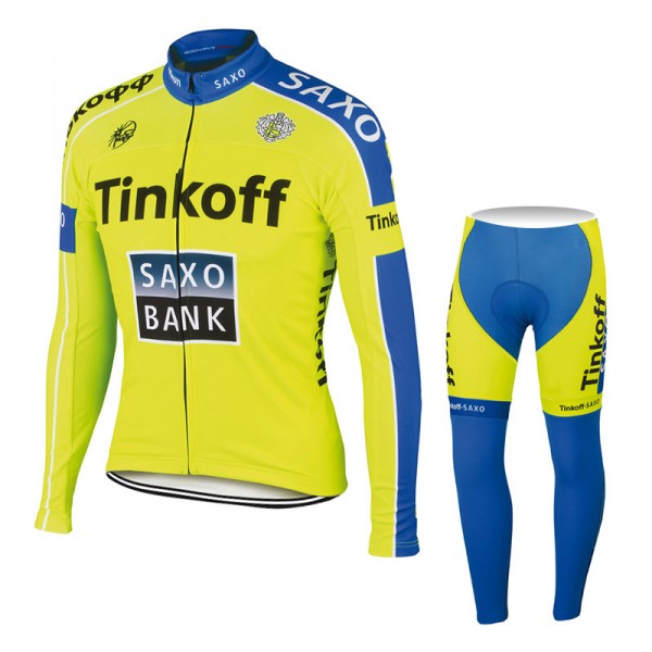 2015 Saxo Bank Tinkoff Fahrradbekleidung Radtrikot Satz Langarm und Lange Fahrradhose ARYX430 2015 Saxo Bank Tinkoff Fahrradbekleidung Radtrikot Satz Langarm und Lange Fahrradhose ARYX430