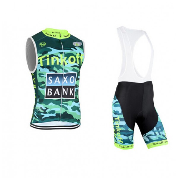 2015 Tinkoff Saxo Bank Camouflage ärmelloses Trikot und Kurz Trägerhose LSXP101 2015 Tinkoff Saxo Bank Camouflage ärmelloses Trikot und Kurz Trägerhose LSXP101