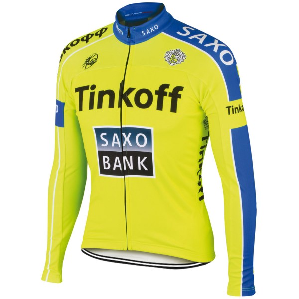 2015 Saxo Bank Tinkoff Fahrradtrikot Langarm YGMJ159 2015 Saxo Bank Tinkoff Fahrradtrikot Langarm YGMJ159