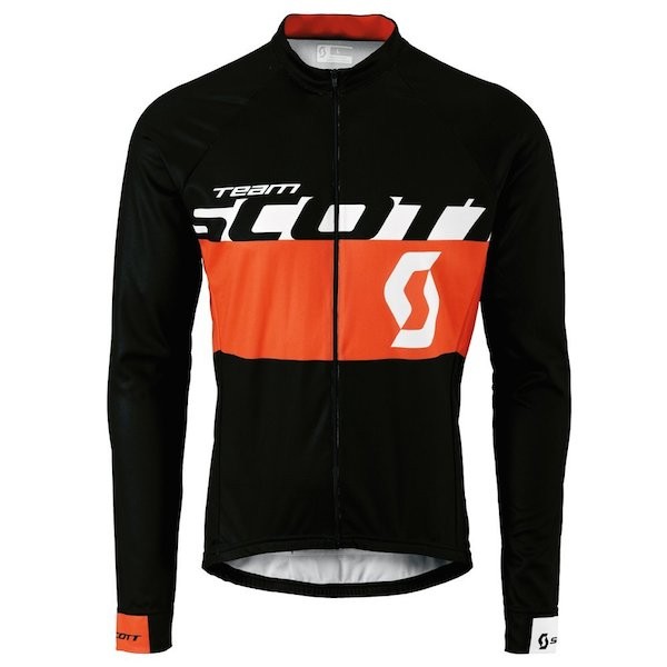 2015 Team Scott Schwarz/Rot Radtrikot Langarm ECQP822 2015 Team Scott Schwarz/Rot Radtrikot Langarm ECQP822