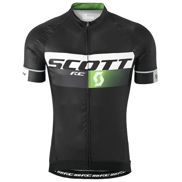 Scott RC Pro Schwarz-Grün 2015 Radtrikot Kurzarm EOHS869 Scott RC Pro Schwarz-Grün 2015 Radtrikot Kurzarm EOHS869