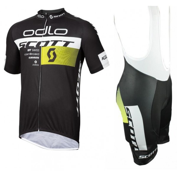 2015 Odlo Scott Swiss Gelb Fahrradbekleidung Satz Fahrradtrikot Kurzarm Trikot und Kurz Trägerhose KCME965 2015 Odlo Scott Swiss Gelb Fahrradbekleidung Satz Fahrradtrikot Kurzarm Trikot und Kurz Trägerhose KCME965