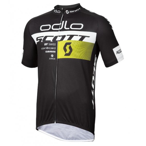 2015 Odlo Scott Swiss Gelb Radtrikot Kurzarm ROFA137 2015 Odlo Scott Swiss Gelb Radtrikot Kurzarm ROFA137