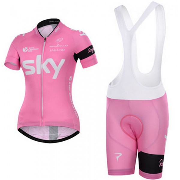 2015 Sky Damen Fahrradbekleidung Satz Fahrradtrikot Kurzarm Trikot und Kurz Trägerhose KGDH398 2015 Sky Damen Fahrradbekleidung Satz Fahrradtrikot Kurzarm Trikot und Kurz Trägerhose KGDH398
