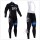 2015 SKY Fahrradbekleidung Radtrikot Satz Langarm und Lange Trägerhose KVAJ140