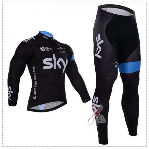 2015 SKY Fahrradbekleidung Radtrikot Satz Langarm und Lange Fahrradhose XFBA815 2015 SKY Fahrradbekleidung Radtrikot Satz Langarm und Lange Fahrradhose XFBA815