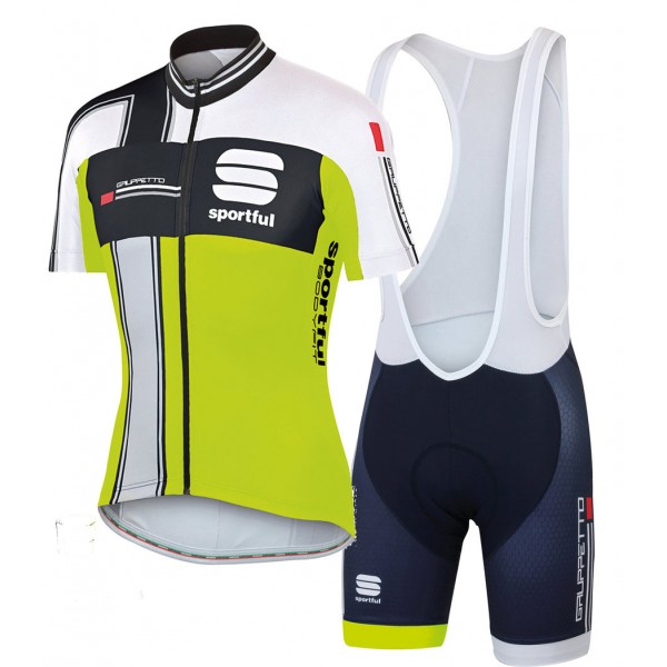 2015 Sportful Schwarz Weiß Grün Fahrradbekleidung Satz Fahrradtrikot Kurzarm Trikot und Kurz Trägerhose VAZA568 2015 Sportful Schwarz Weiß Grün Fahrradbekleidung Satz Fahrradtrikot Kurzarm Trikot und Kurz Trägerhose VAZA568