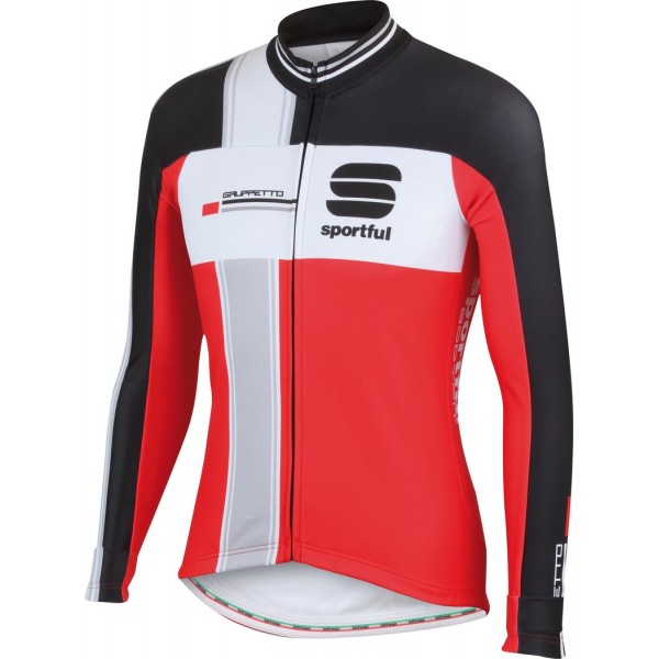 2015 Sportful Gruppetto LS Rood Fahrradtrikot Langarm Rouge VQAB887 2015 Sportful Gruppetto LS Rood Fahrradtrikot Langarm Rouge VQAB887